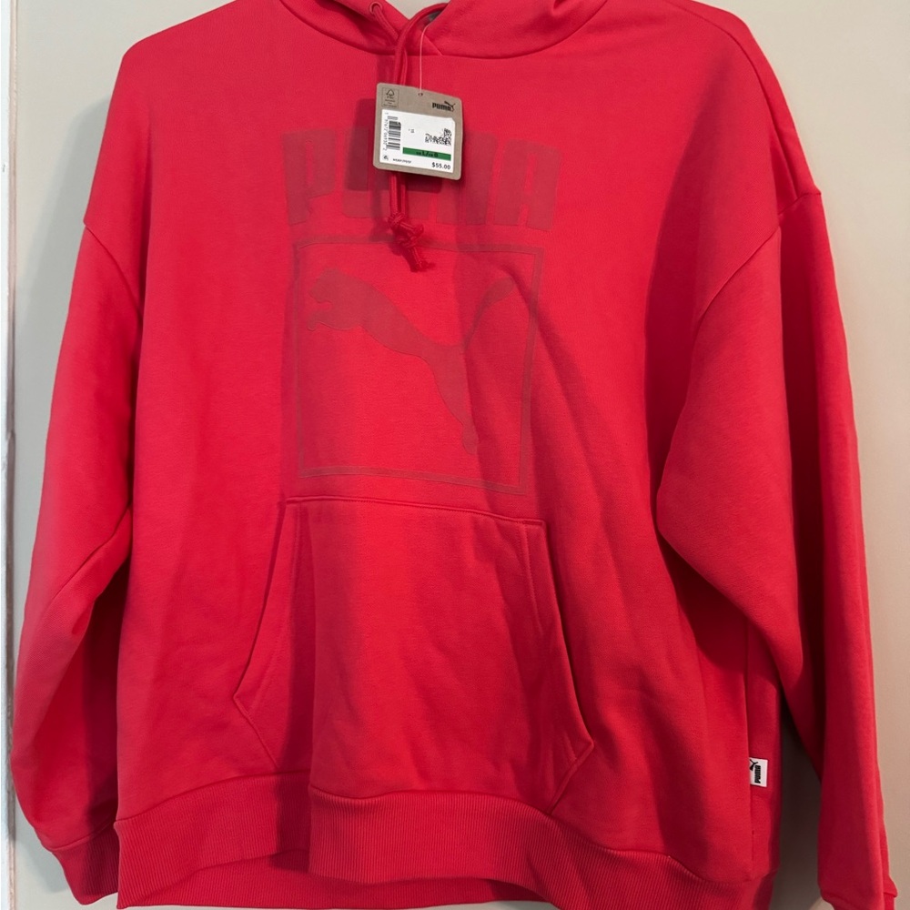 PUMA  Bold Red Hoodie